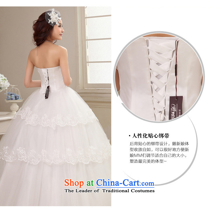 Honeymoon bride wedding dresses 2015 new Korean lace diamond wiping the chest to align the wedding princess strap white wedding pictures, prices, S brand platters! The elections are supplied in the national character of distribution, so action, buy now enjoy more preferential! As soon as possible.