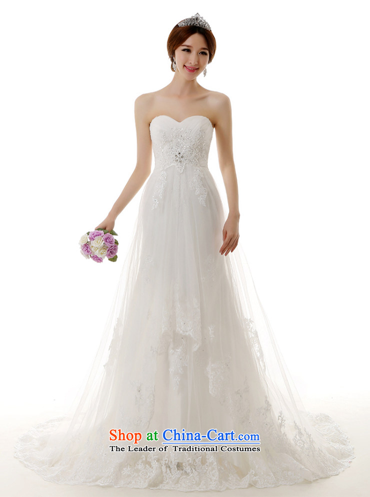 The spring and summer of 2015, Man Jie new pregnant women crowsfoot tail large wedding dresses Korean Top Loin of large tie Sau San video thin crowsfoot wedding dresses white L picture, prices, brand platters! The elections are supplied in the national character of distribution, so action, buy now enjoy more preferential! As soon as possible.