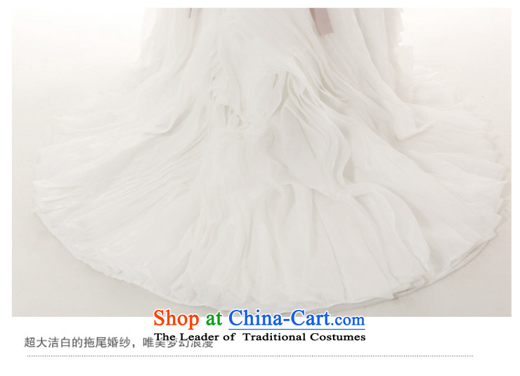 Clean the new trendy 2014 diffuse tail wedding dresses original creases billowy flounces tail wedding ceremony tail, XXL picture, prices, brand platters! The elections are supplied in the national character of distribution, so action, buy now enjoy more preferential! As soon as possible.