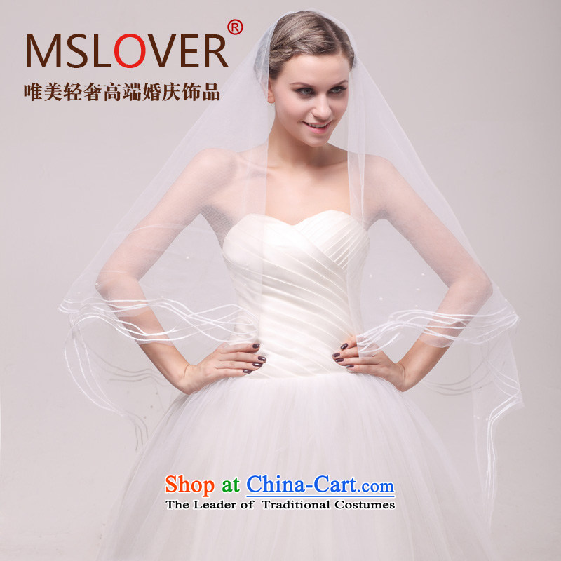  Staple Pearl mslover atmospheric 1.5 m single layer wedding dresses accessories marriages long head yarn tail and legal ts131106 of 2.5 m, Lisa (MSLOVER) , , , shopping on the Internet