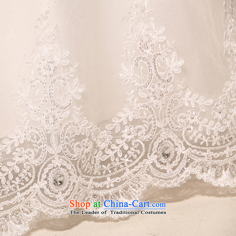 Rain-sang yi 2015 New Princess Bride temperament diamond Married Mary Magdalene Chest straps to wedding HS957 white S, rain-sang Yi shopping on the Internet has been pressed.