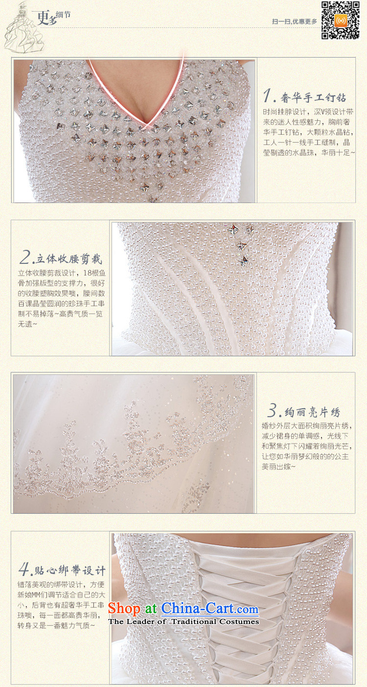 Honeymoon bride Wedding 2015 Spring new stylish wedding dresses also reset manually mount Korean style to align the Sau San Wedding White XL Photo, prices, brand platters! The elections are supplied in the national character of distribution, so action, buy now enjoy more preferential! As soon as possible.