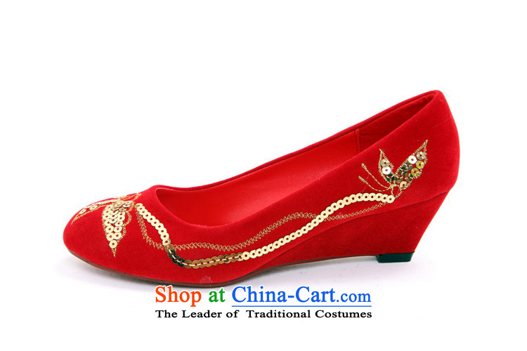 Rain-sang Yi marriages marriage ornaments wedding dresses beautiful bride marriage shoes red bride marriage shoes shoes XZ104 qipao red 38 pictures, prices, brand platters! The elections are supplied in the national character of distribution, so action, buy now enjoy more preferential! As soon as possible.