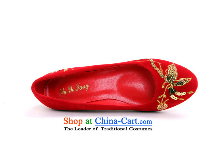 Rain-sang Yi marriages marriage ornaments wedding dresses beautiful bride marriage shoes red bride marriage shoes shoes XZ104 qipao red 38 pictures, prices, brand platters! The elections are supplied in the national character of distribution, so action, buy now enjoy more preferential! As soon as possible.