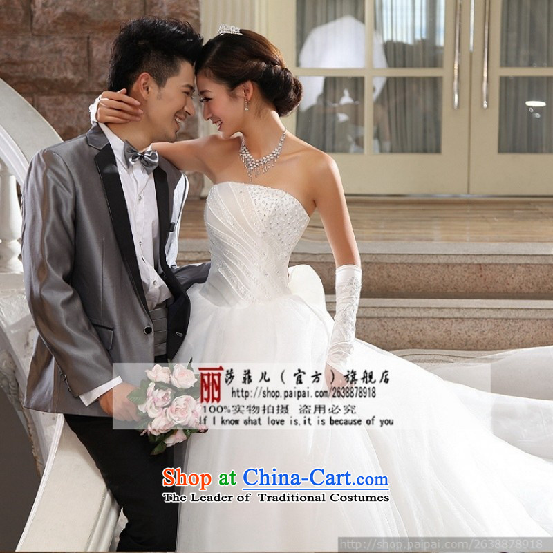Love So Peng 2015, wedding dresses Korean anointed chest tail princess sweet Korean tail wedding customers to do not returning the size to love, so Peng (AIRANPENG) , , , shopping on the Internet