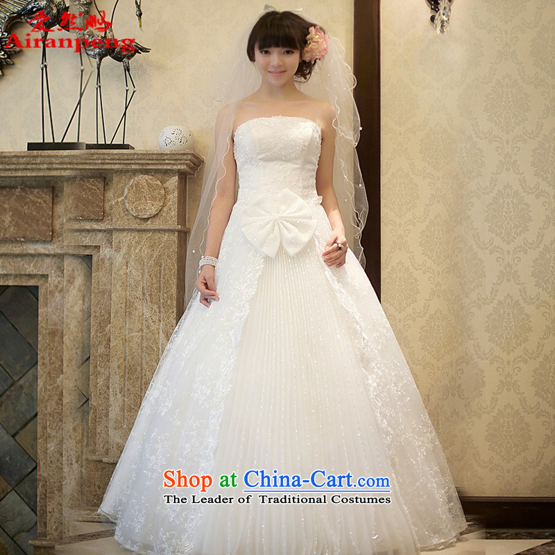 Love So Peng wedding dresses 2014 new upscale lace wedding a perfect example of the Korean version of the princess stylish wedding champagne chest wiping the customer to do not returning the size to love, so Peng (AIRANPENG) , , , shopping on the Internet