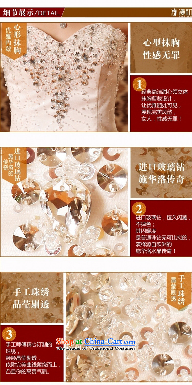 Love So Peng 2015 of luxurious tail wedding dresses long tail Korean brides wedding dresses noble and elegant XL package returning picture, prices, brand platters! The elections are supplied in the national character of distribution, so action, buy now enjoy more preferential! As soon as possible.