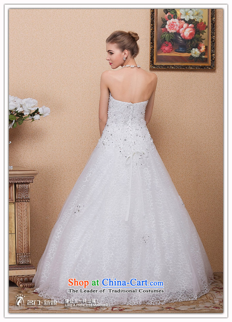 A new bride 2015 wedding manually staple pearl A Wedding dress to align the wedding pictures, price L 541, brand platters! The elections are supplied in the national character of distribution, so action, buy now enjoy more preferential! As soon as possible.