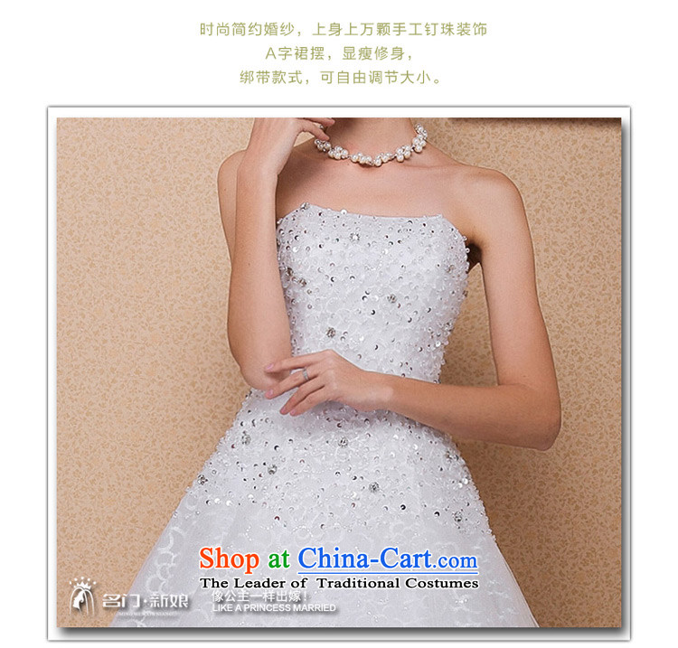 A new bride 2015 wedding manually staple pearl A Wedding dress to align the wedding pictures, price L 541, brand platters! The elections are supplied in the national character of distribution, so action, buy now enjoy more preferential! As soon as possible.