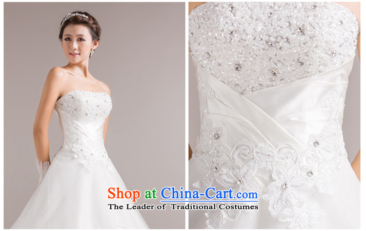 7 Color 7 tone Korean new stylish brides 2015 Married Mary Magdalene Chest straps to align the large white diamond wedding dress code H006 white S picture, prices, brand platters! The elections are supplied in the national character of distribution, so action, buy now enjoy more preferential! As soon as possible.