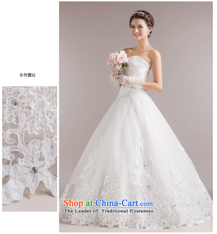 7 Color 7 tone Korean new stylish brides 2015 Married Mary Magdalene Chest straps to align the large white diamond wedding dress code H006 white S picture, prices, brand platters! The elections are supplied in the national character of distribution, so action, buy now enjoy more preferential! As soon as possible.