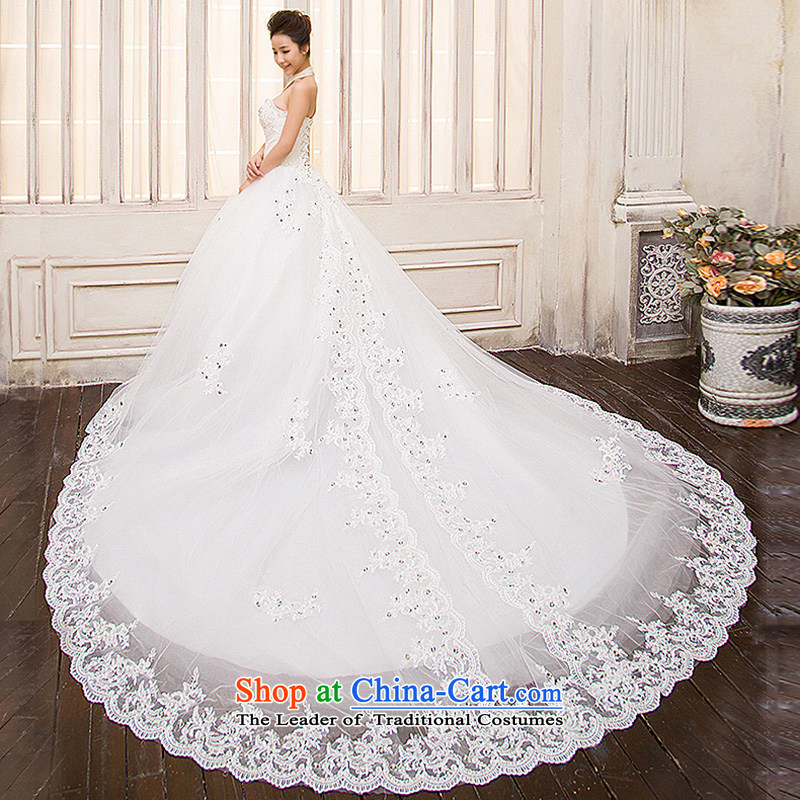7 color tone won seven new long version 2015 tail anointed chest lace wedding bride wedding dresses pregnant women can be customized H002 White 1.2 m tail M 7 7 Color Tone , , , shopping on the Internet