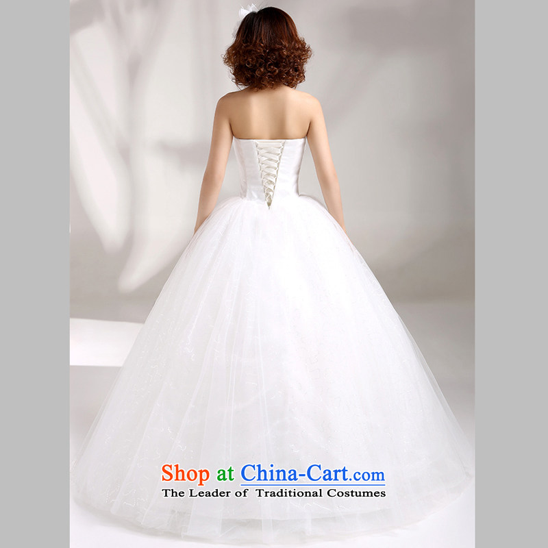 7 Color 7 tone Korean New Sweet Princess 2015 anointed chest wedding marriages Lok finalities wedding dresses H008 white L, 7 color 7 Tone , , , shopping on the Internet