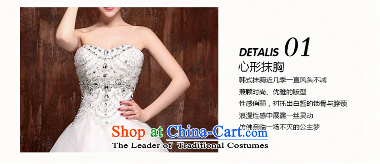 7 Color 7 tone Korean new bride 2015 Deluxe Big tail wedding Foutune of video thin wiping the chest wedding dresses H009 tailored white picture, prices, brand platters! The elections are supplied in the national character of distribution, so action, buy now enjoy more preferential! As soon as possible.