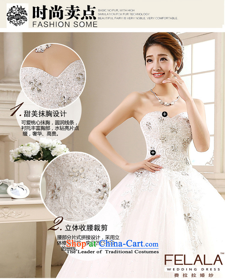 Ferrara ♀ wedding dresses new 2015 Korean wiping the chest deep V-neck to align the princess bon bon skirt lace simple drill S(1 summer feet 9) Picture, prices, brand platters! The elections are supplied in the national character of distribution, so action, buy now enjoy more preferential! As soon as possible.