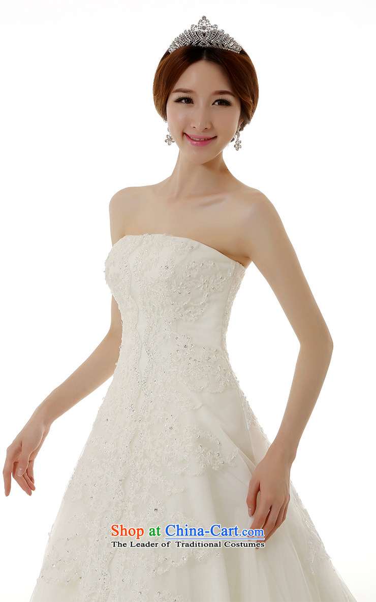 Clean the new winter 2015 diffuse stylish Korean anointed chest lace large tail wedding dresses Korean Sau San Princess Bride with lace tail wedding dresses White XL Photo, prices, brand platters! The elections are supplied in the national character of distribution, so action, buy now enjoy more preferential! As soon as possible.