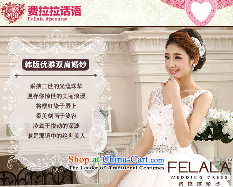 Ferrara ♀ wedding dresses 2015 new Korean sweet deep V-neck-bon bon yarn bride wedding video XL(2 thin ruler picture 2), prices, brand platters! The elections are supplied in the national character of distribution, so action, buy now enjoy more preferential! As soon as possible.