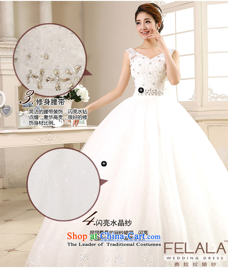 Ferrara ♀ wedding dresses 2015 new Korean sweet deep V-neck-bon bon yarn bride wedding video XL(2 thin ruler picture 2), prices, brand platters! The elections are supplied in the national character of distribution, so action, buy now enjoy more preferential! As soon as possible.