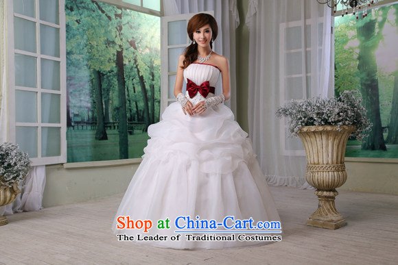 Honeymoon bride wedding dresses bow tie bride wedding new sweet princess wedding wine red bow tie White XL Photo, prices, brand platters! The elections are supplied in the national character of distribution, so action, buy now enjoy more preferential! As soon as possible.