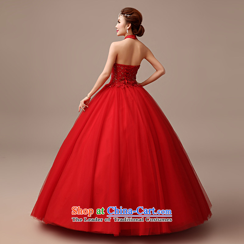 2015 Spring/Summer new bride red alignment to hang also wedding fashion straps Sau San large pregnant women red red XXL, Wedding Super Man , , , shopping on the Internet
