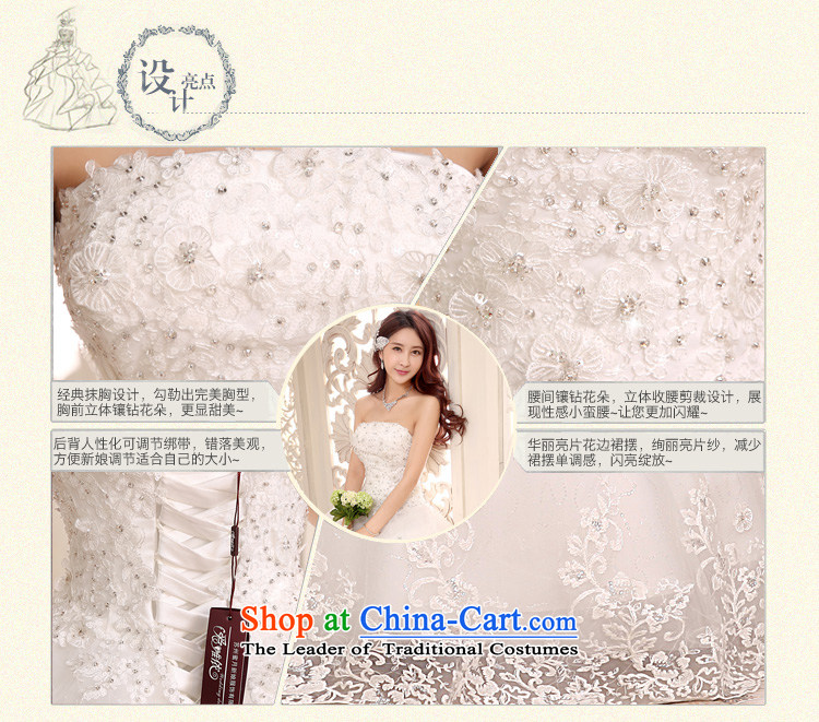 Honeymoon bride bride wedding dresses 2015 wedding align with Chest Flower to Princess straps bon bon wedding White XL Photo, prices, brand platters! The elections are supplied in the national character of distribution, so action, buy now enjoy more preferential! As soon as possible.