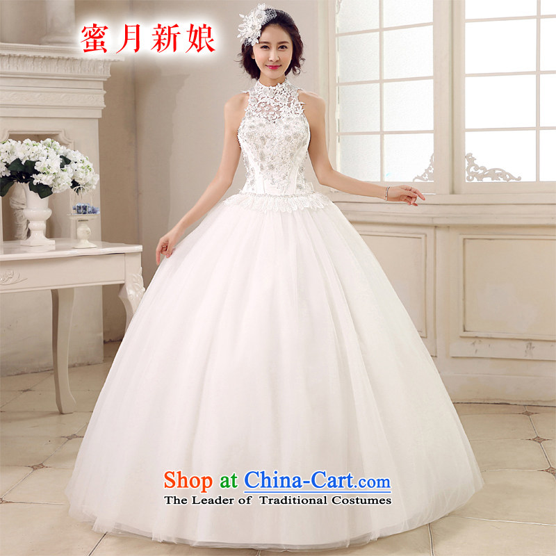 Honeymoon bride 2015 new products wedding Korean modern history nail Pearl Align hook to the princess wedding band wedding whiteL
