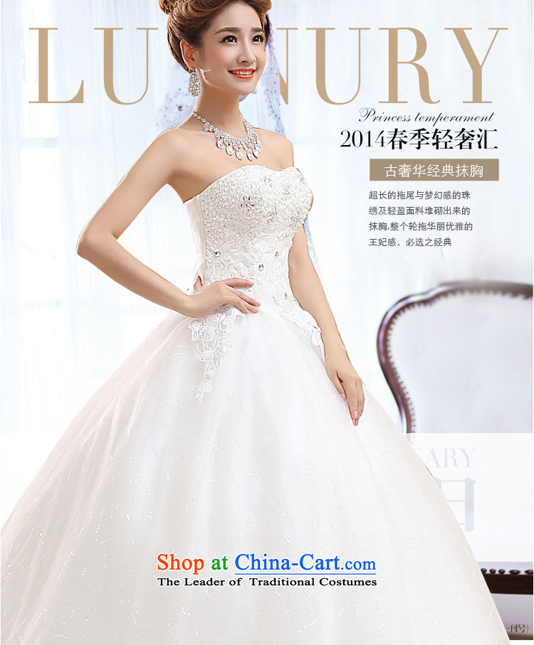 7 Color 7 tone Korean New Korea 2015 summer edition chic simplicity and chest code deluxe long tail wedding dresses H022 white tailored (does not allow) Picture, prices, brand platters! The elections are supplied in the national character of distribution, so action, buy now enjoy more preferential! As soon as possible.