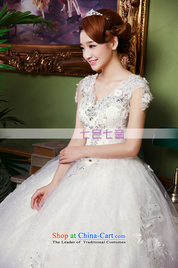 7 color tone of nostalgia for the Korean version of 7 2015 White new stylish lace, align to light V-Neck Knitted wedding dress H030 white to align the M pictures, prices, brand platters! The elections are supplied in the national character of distribution, so action, buy now enjoy more preferential! As soon as possible.