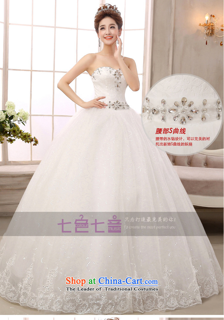 7 Color 7 tone Korean New anointed chest 2015 straps to align on large elegant drill video thin bon bon skirt wedding dresses H025 White M picture, prices, brand platters! The elections are supplied in the national character of distribution, so action, buy now enjoy more preferential! As soon as possible.