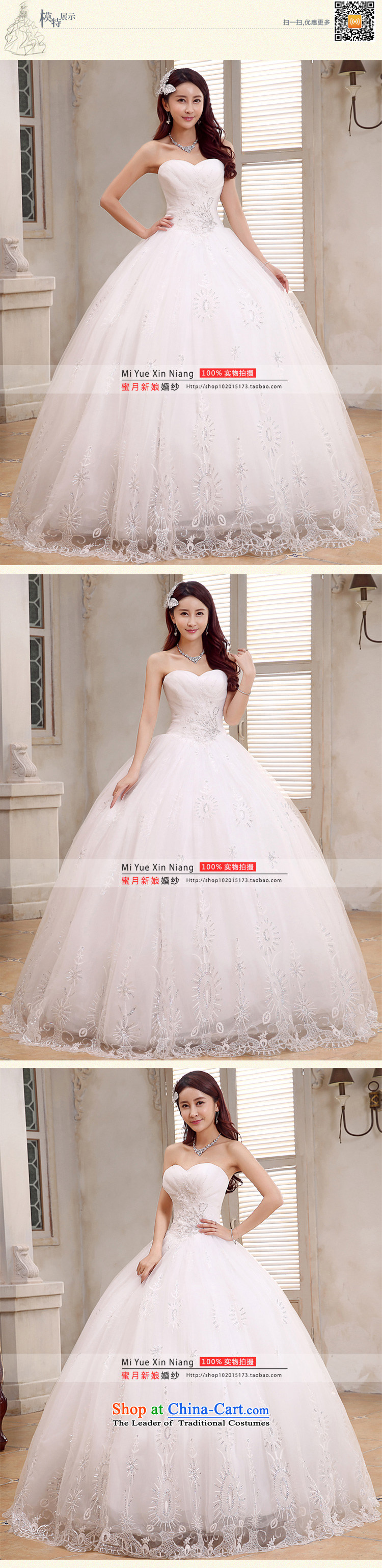 Honeymoon bride 2015 new wedding sexy anointed chest wedding sweet to bind the princess alignment with diamond wedding white L picture, prices, brand platters! The elections are supplied in the national character of distribution, so action, buy now enjoy more preferential! As soon as possible.