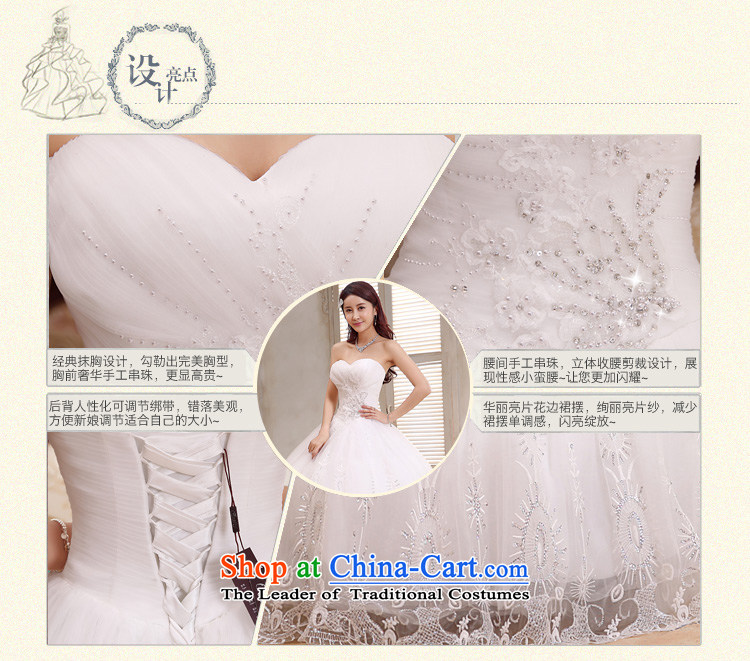 Honeymoon bride 2015 new wedding sexy anointed chest wedding sweet to bind the princess alignment with diamond wedding white L picture, prices, brand platters! The elections are supplied in the national character of distribution, so action, buy now enjoy more preferential! As soon as possible.