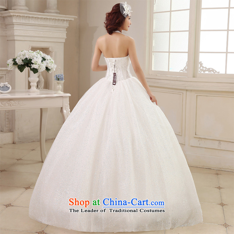 Honeymoon bride 2015 Summer Wedding Korean sexy hang also align the wedding to diamond tail straps wedding white streak of S honeymoon bride shopping on the Internet has been pressed.