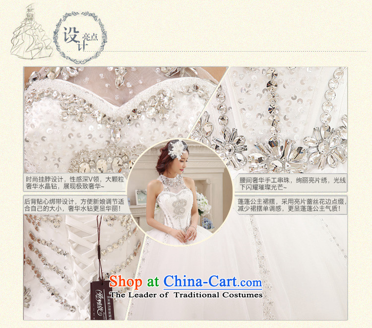 Honeymoon bride in spring and summer 2015 new products wedding Korean history wedding to suspend manually align the diamond bon bon White M to picture, prices, brand platters! The elections are supplied in the national character of distribution, so action, buy now enjoy more preferential! As soon as possible.
