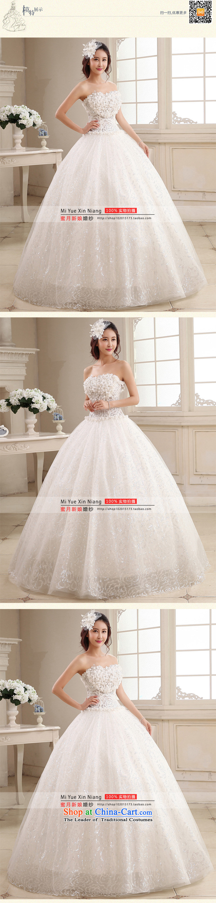 Honeymoon bride 2015 new products wedding Korean Chest Flower sweet Princess Mary Magdalene wedding to align bon bon straps wedding white L picture, prices, brand platters! The elections are supplied in the national character of distribution, so action, buy now enjoy more preferential! As soon as possible.