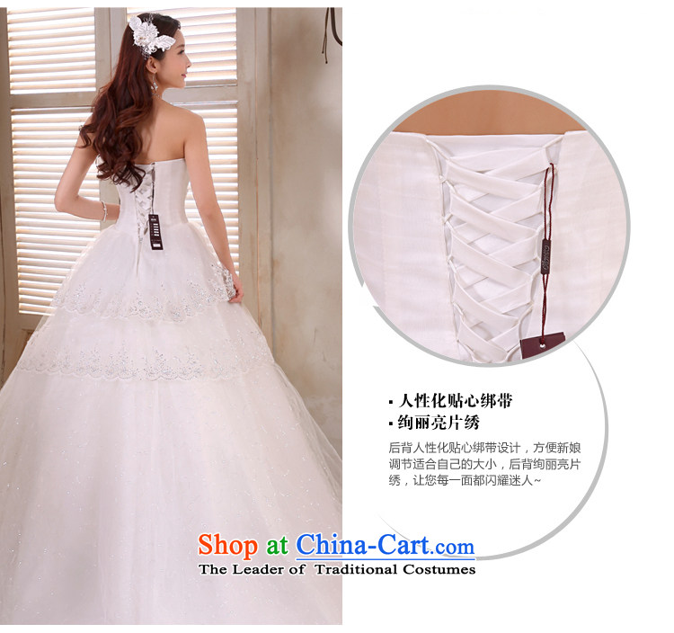 Honeymoon bride 2015 new products tail wedding Korean video thin wiping the Chest Sau San wedding band tail of white M picture, prices, brand platters! The elections are supplied in the national character of distribution, so action, buy now enjoy more preferential! As soon as possible.