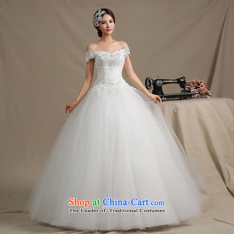 The leading edge of the field days shoulder wedding dresses 2015 new Korean fashion to align graphics thin wedding dress winter 1752 White S picture, prices, brand platters! The elections are supplied in the national character of distribution, so action, buy now enjoy more preferential! As soon as possible.