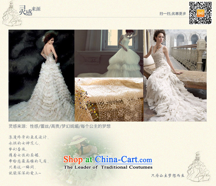 Honeymoon bride 2015 new products wedding dresses Korean foutune crowsfoot wedding tail zipper wedding white L picture, prices, brand platters! The elections are supplied in the national character of distribution, so action, buy now enjoy more preferential! As soon as possible.