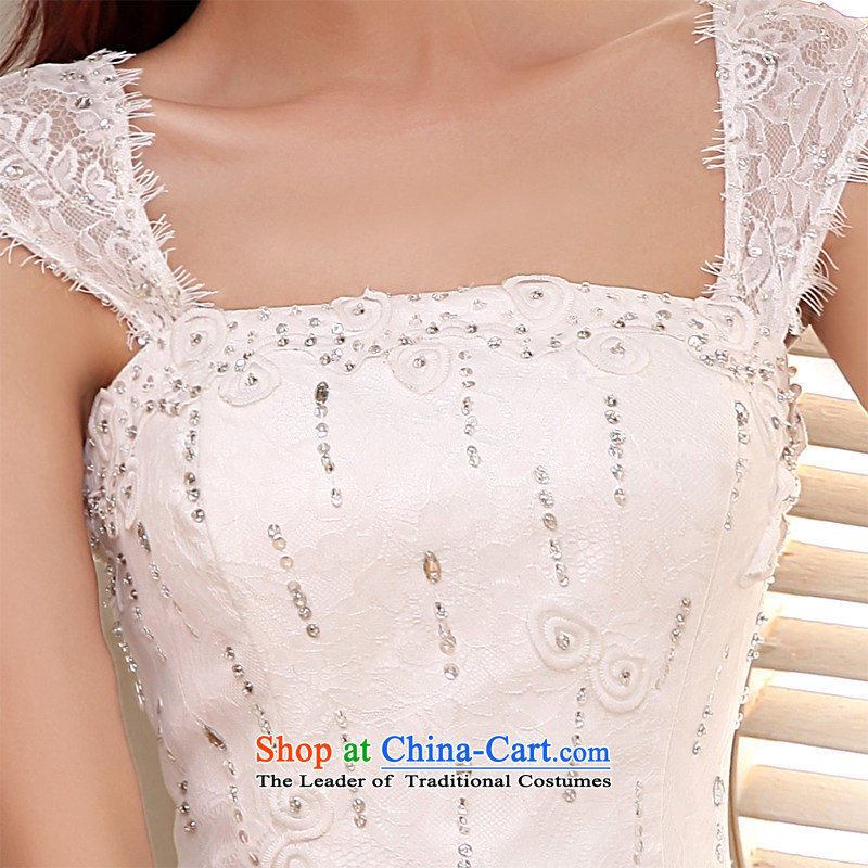 Honeymoon bride 2015 new products wedding dresses Korean Phoenix embroidery foutune crowsfoot wedding tail wedding White M honeymoon bride shopping on the Internet has been pressed.