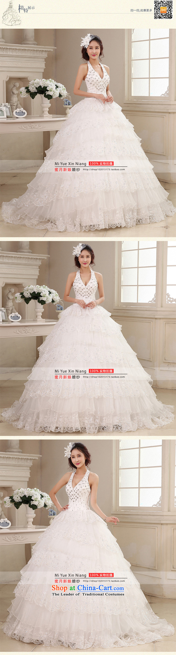 Honeymoon bride 2015 new products wedding dresses Korean diamond wedding gown hanging also romantic wedding gown trailing white M picture, prices, brand platters! The elections are supplied in the national character of distribution, so action, buy now enjoy more preferential! As soon as possible.