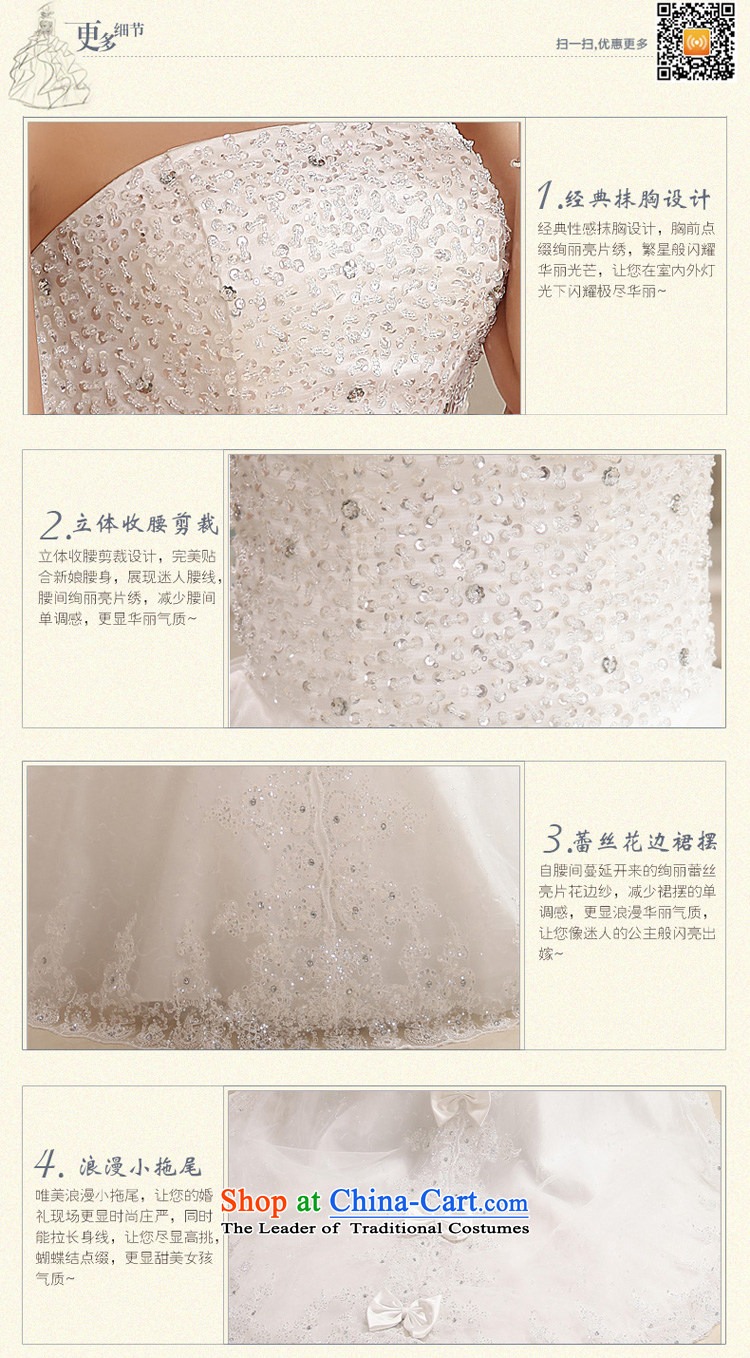 Honeymoon bride tail Wedding 2015 new Korean video thin wiping the Chest Sau San wedding dress strap tail of white XL Photo, prices, brand platters! The elections are supplied in the national character of distribution, so action, buy now enjoy more preferential! As soon as possible.