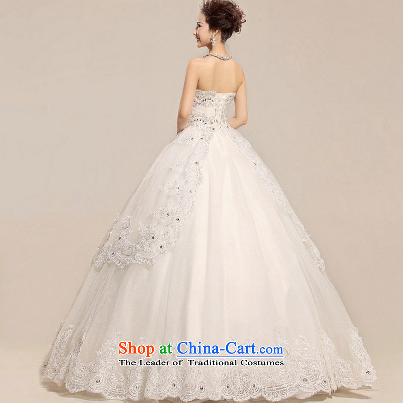 There is also optimized 8D 2015 new palace lace Korean anointed chest Princess Bride wedding XS5221 Royal White package is optimized color 9D XXL, shopping on the Internet has been pressed.