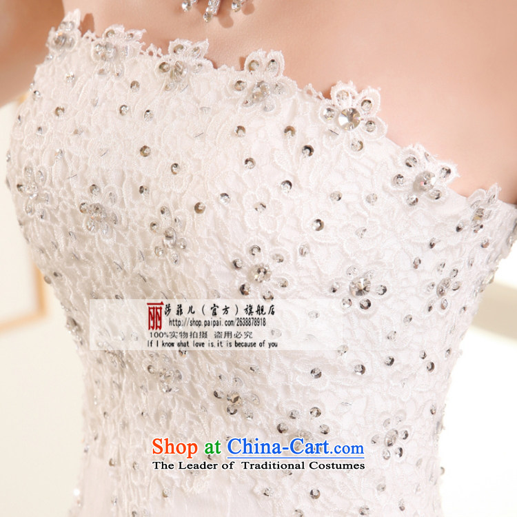 Love So simple and small tail-pang wedding dresses 2014 new summer Korean brides and stylish chest straps crowsfoot wedding package returning M pictures, prices, brand platters! The elections are supplied in the national character of distribution, so action, buy now enjoy more preferential! As soon as possible.