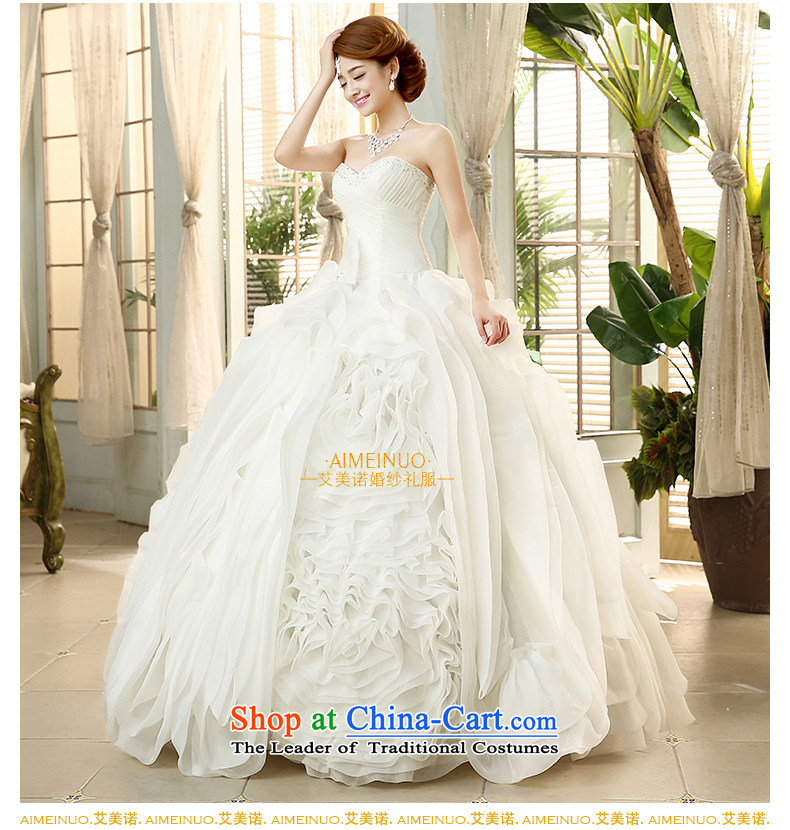 The HIV 2015 Spring/Summer wedding dresses and chest of nostalgia for the integrated Sau San with Korean sweet princess bon bon skirt H-44 White XL Photo, prices, brand platters! The elections are supplied in the national character of distribution, so action, buy now enjoy more preferential! As soon as possible.