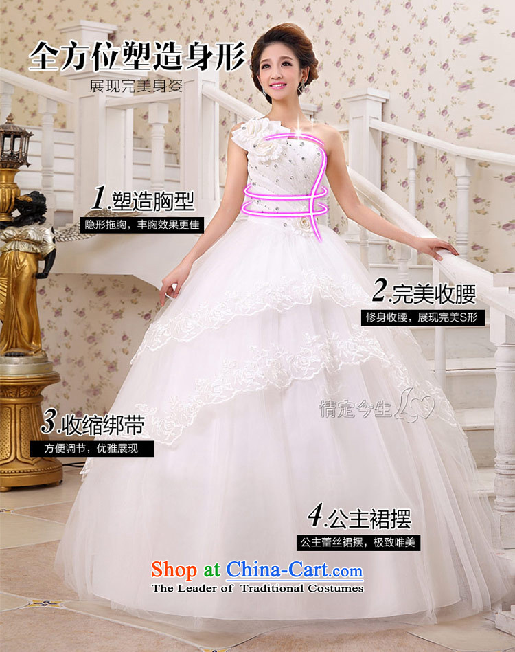 Love of the overcharged by 2015 new water drilling flowers Korean Princess Mary Magdalene Chest straps wedding to align the white wedding dresses wedding dress White M picture, prices, brand platters! The elections are supplied in the national character of distribution, so action, buy now enjoy more preferential! As soon as possible.