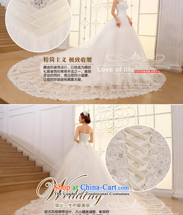 Love of the overcharged by 2015 new wedding dresses to align the Korean Princess Mary Magdalene Chest straps diamond bride in White XXL picture smearing, prices, brand platters! The elections are supplied in the national character of distribution, so action, buy now enjoy more preferential! As soon as possible.