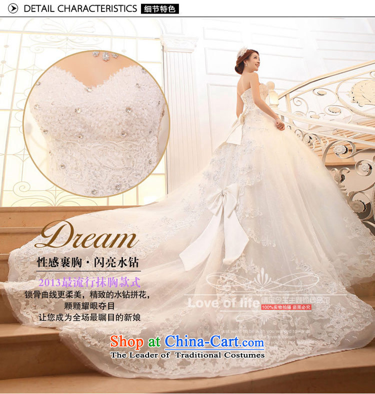 Love of the life of the new 2015 diamond sweet straps and chest Korean Princess twine bow knot tail female m white wedding pictures S, prices, brand platters! The elections are supplied in the national character of distribution, so action, buy now enjoy more preferential! As soon as possible.