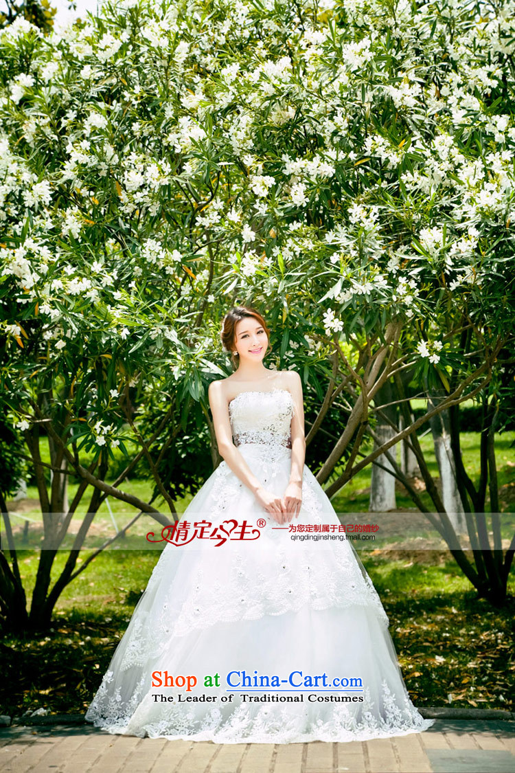 Love of the brainstorming session in spring and summer 2015 women white bride to align the new Korean chest wiped retro wedding dresses and stylish lace, tailor-made exclusively concept white picture, prices, brand platters! The elections are supplied in the national character of distribution, so action, buy now enjoy more preferential! As soon as possible.