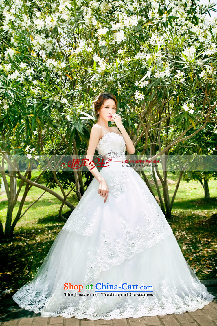 Love of the brainstorming session in spring and summer 2015 women white bride to align the new Korean chest wiped retro wedding dresses and stylish lace, tailor-made exclusively concept white picture, prices, brand platters! The elections are supplied in the national character of distribution, so action, buy now enjoy more preferential! As soon as possible.