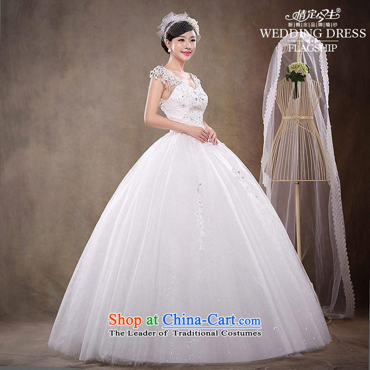 Love of the brainstorming session in the spring 2015 women white bride to align the new Korean light retro V-Neck wedding dress stylish lace, Ladies European root yarn white L picture, prices, brand platters! The elections are supplied in the national character of distribution, so action, buy now enjoy more preferential! As soon as possible.