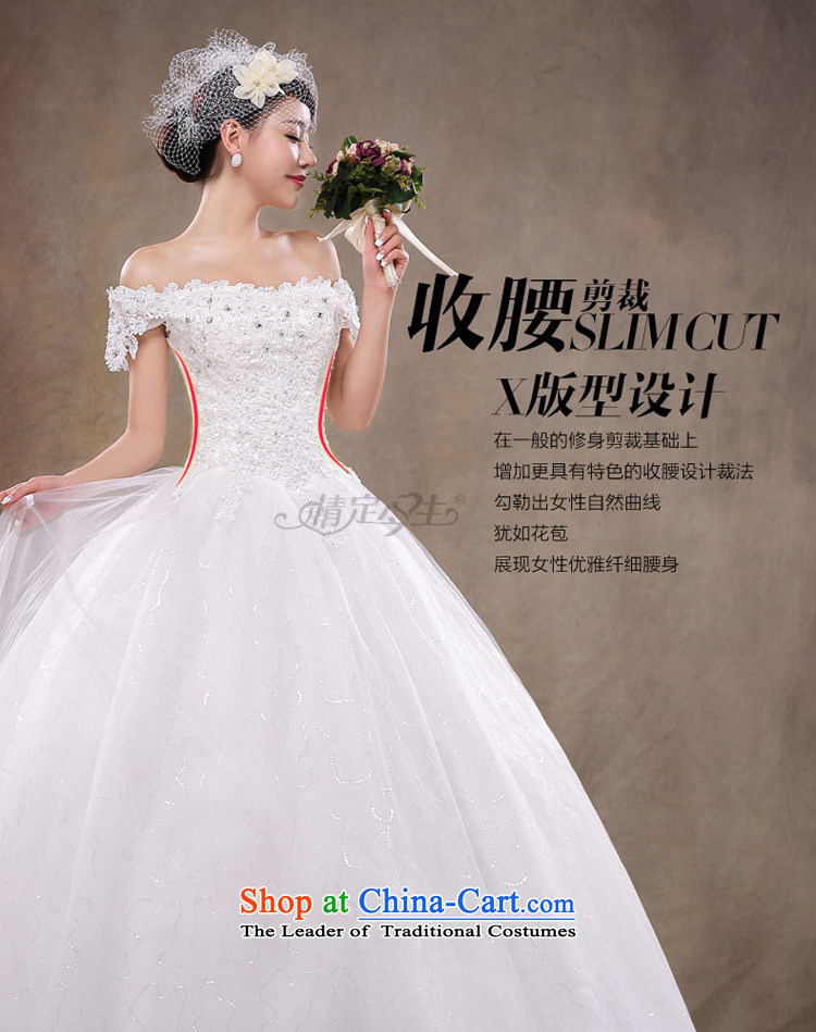 Love of the overcharged Wedding 2015 new Korean word stylish Sweet shoulder to align the Princess Bride video skirt lace thin Foutune of Princess skirt white XXXL type picture, prices, brand platters! The elections are supplied in the national character of distribution, so action, buy now enjoy more preferential! As soon as possible.